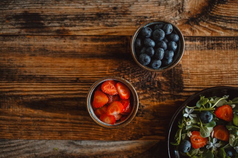 mod pizza house salad with fresh greens